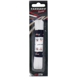 lacet tarrago plat blanc 90cm - tarrago