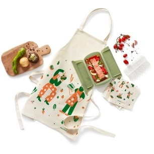 coffret papillote 1/2 personnes - home cooker kit - lekue
