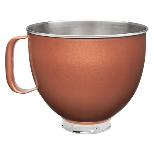 bol en acier perle de cuivre - kitchenaid