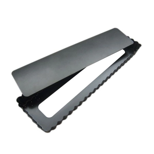 moule à tarte rectangulaire fond amovible 35.6 cm - de buyer