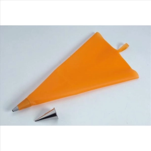 poche pâtissière souple + 2 douilles inox - de buyer