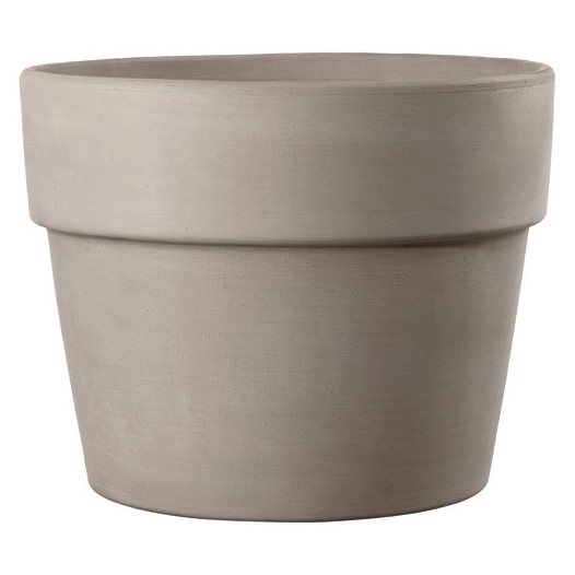 vaso perfetto grafite 29cm gris - deroma