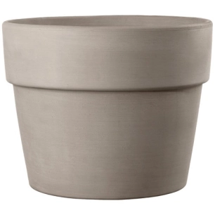 vaso perfetto grafite 29cm gris - deroma