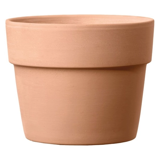 cache-pot perfetto white 13cm rose - deroma