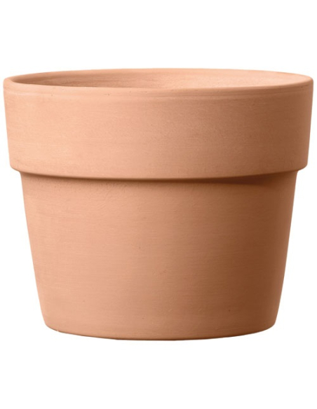 Cache-pot Perfetto Rose 13cm Design élégant, plastique recyclé - DEROMA