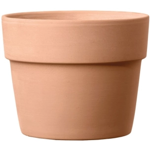 cache-pot perfetto white 13cm rose - deroma