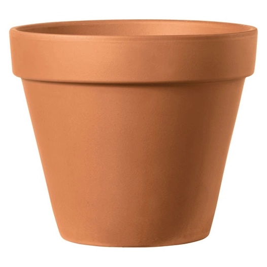 vase brut cotto 31cm rouge - deroma