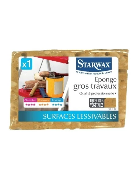 Eponge brune gros travaux 1