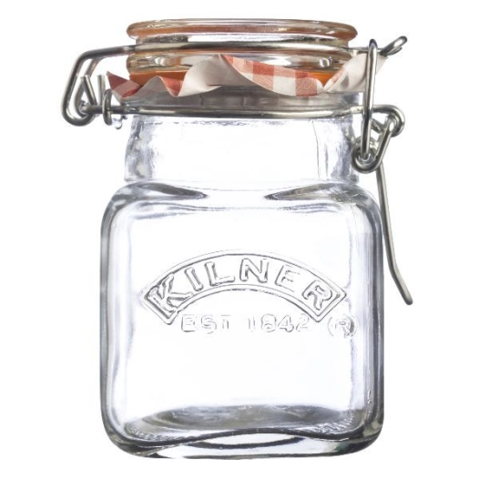 bocal à épices carré 70 ml - kilner