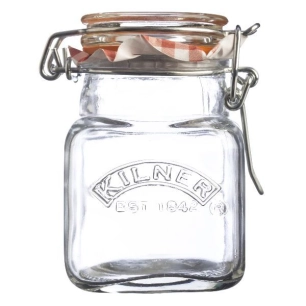 bocal à épices carré 70 ml - kilner