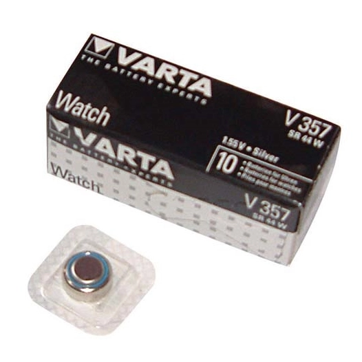 pile montre sr44 v357 boîte de 10 - varta