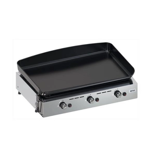 plancha gaz 65 cm 3 feux - initial 65 inox - 556532010701 - eno