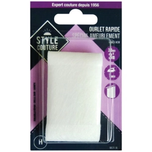 ourlet rapide 3mx38mm - style couture