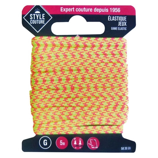 3 elastique spécial jeu - style couture