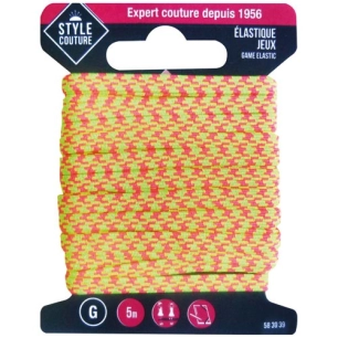 3 elastique spécial jeu - style couture