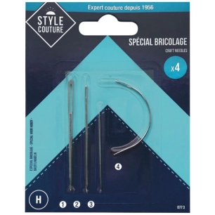 aiguille bricolage x4 - style couture
