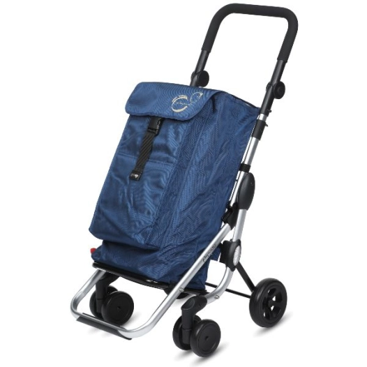 poussette 4 roues / 49.5 l navy - go up basic - playmarket