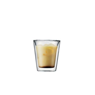 lot de 2 verres double paroi 10 cl - canteen - bodum