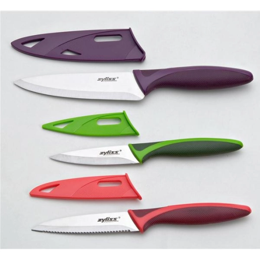 coffret 3 couteaux cuisine - zyliss