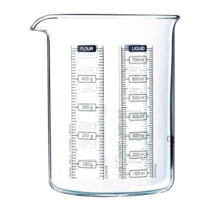 verre doseur 0.75 l - kitchen lab - pyrex