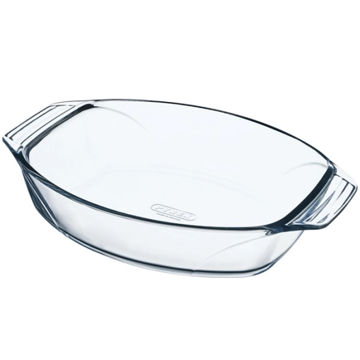 plat à four ovale 38 x 27 cm / 4 l - let's share ! - pyrex