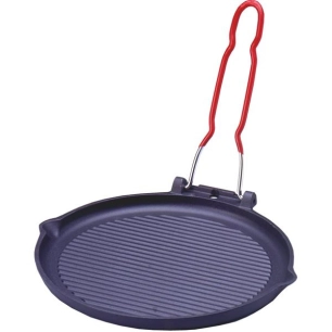 grill rond 25.5 cm en fonte - invicta