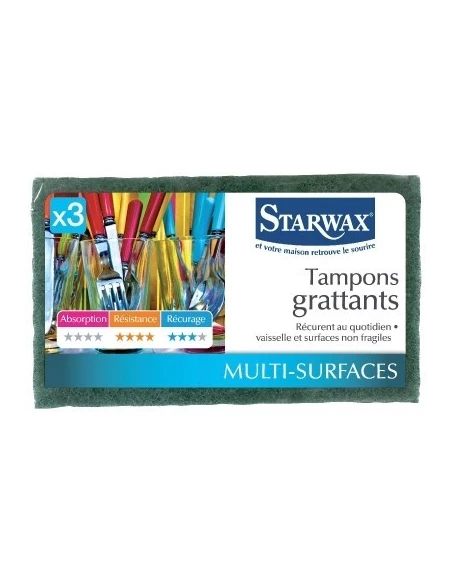 Tampon vert grattant 3