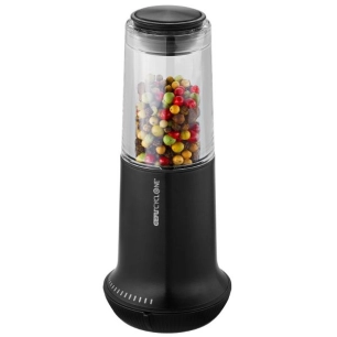 moulin à sel ou à poivre 18.5 cm noir - x-plosion - gefu