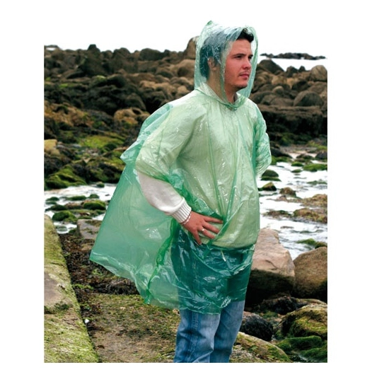 poncho de secours pvc taille std - cao