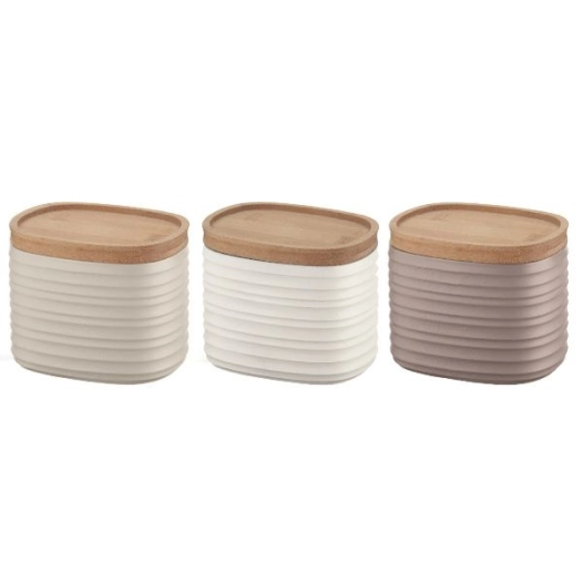 lot 3 boîtes de conservation s assorties - tierra - guzzini