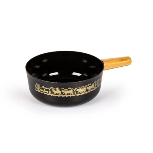 caquelon à fondue emotion 21 cm - alpage - stockli