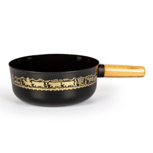 caquelon à fondue emotion 23 cm - alpage - stockli