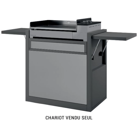 chariot fermé acier - premium 60 - chpafng60 - forge adour
