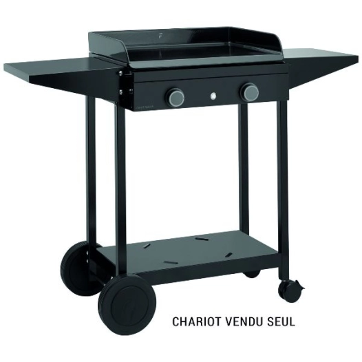 chariot acier noir - origin 60 - choa60 - forge adour