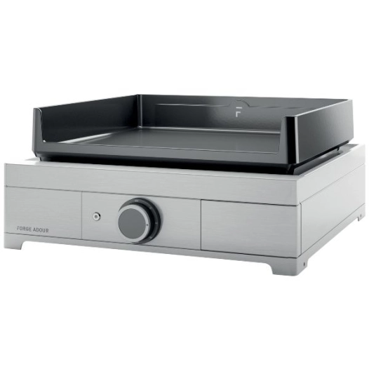 plancha électrique 1 feu - modern inox 45 - moderne45i - forge adour