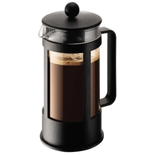cafetière à piston 3 tasses noire - kenya - bodum
