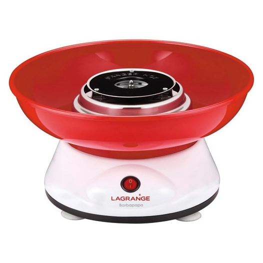 barbe a papa blanc et rouge - lagrange