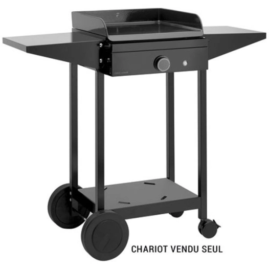 chariot acier noir - origin 45 - ch oa 45 v1 - forge adour