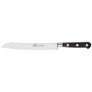 couteau à pain 20 cm - idéal inox & rivets inox - lion sabatier - rousselon dumas sabatier