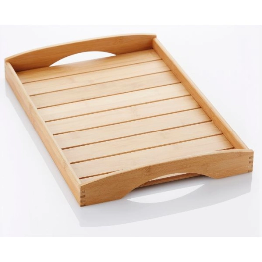 plateau de serveur 48 x 33 x 6 cm - bamboo fsc - point virgule