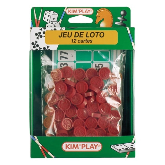 jeu de loto sous blister - imagin