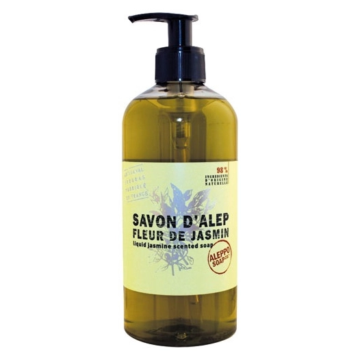 savon d'alep liquide fleur de jasmin 500 ml - aleppo soap