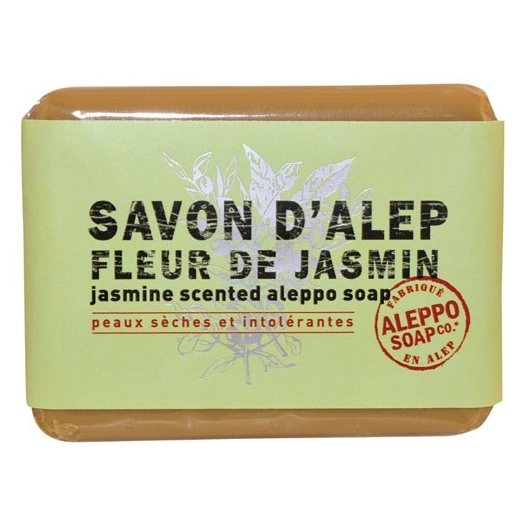 savonnette d'alep fleur de jasmin 100 g - aleppo soap