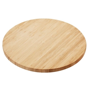plateau rond pivotant 35 cm en bambou fsc - point virgule