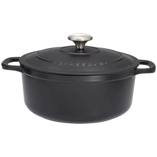 cocotte en fonte ronde 10 cm noir - sublime - chasseur