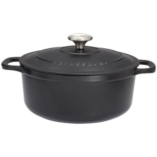 cocotte en fonte ronde 10 cm noir - sublime - chasseur