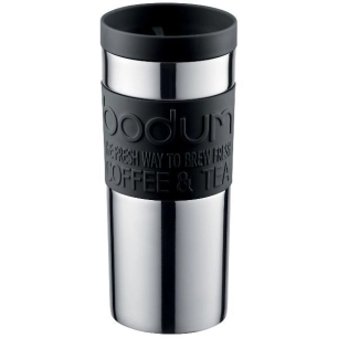 mug 0.35 l double paroi inox & noir - travel mug - bodum