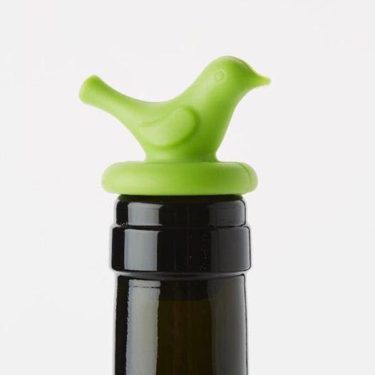 bouchon à bouteille en silicone - point virgule