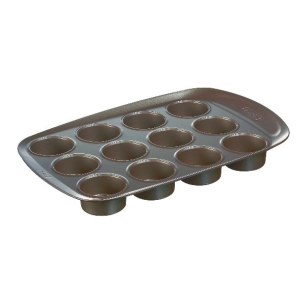 moule 12 muffins 38x25 cm en métal - asimetria - pyrex