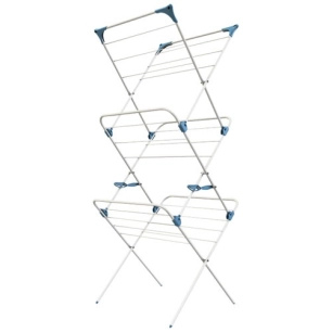 séchoir extensible 15 mètres blanc - concertina - minky